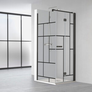 Mampara de ducha con puertas plegables RH1710n - Mamparas de ducha