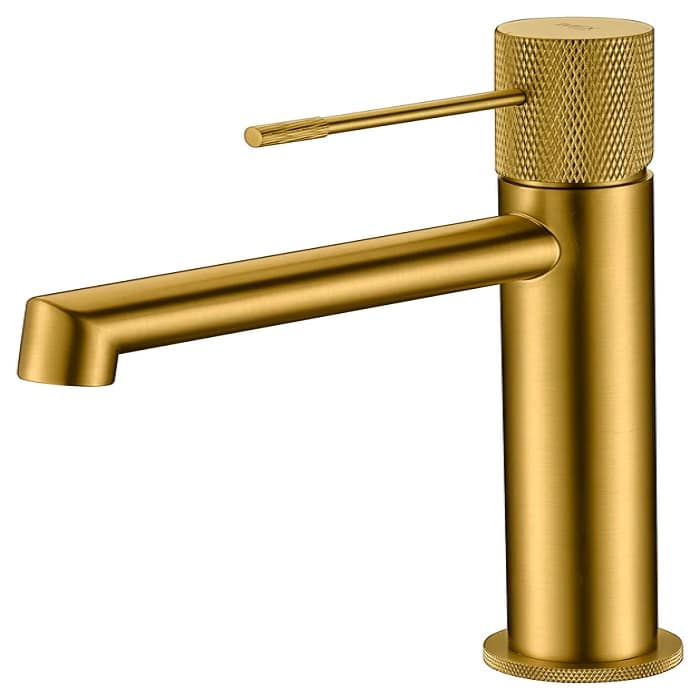 Grifo lavabo oro cepillado RH2665 - Mamparas de ducha a medida